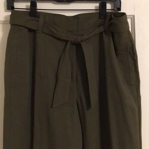 Ann Taylor wide leg crop pant